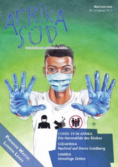 Cover afrika süd Nr. 3 / 2020 © Informationsstelle Südliches Afrika, Bonn Cover afrika süd Nr. 3 / 2020