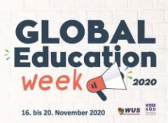 Logo Global Education Week © WUS Germany Logo Global Education Week